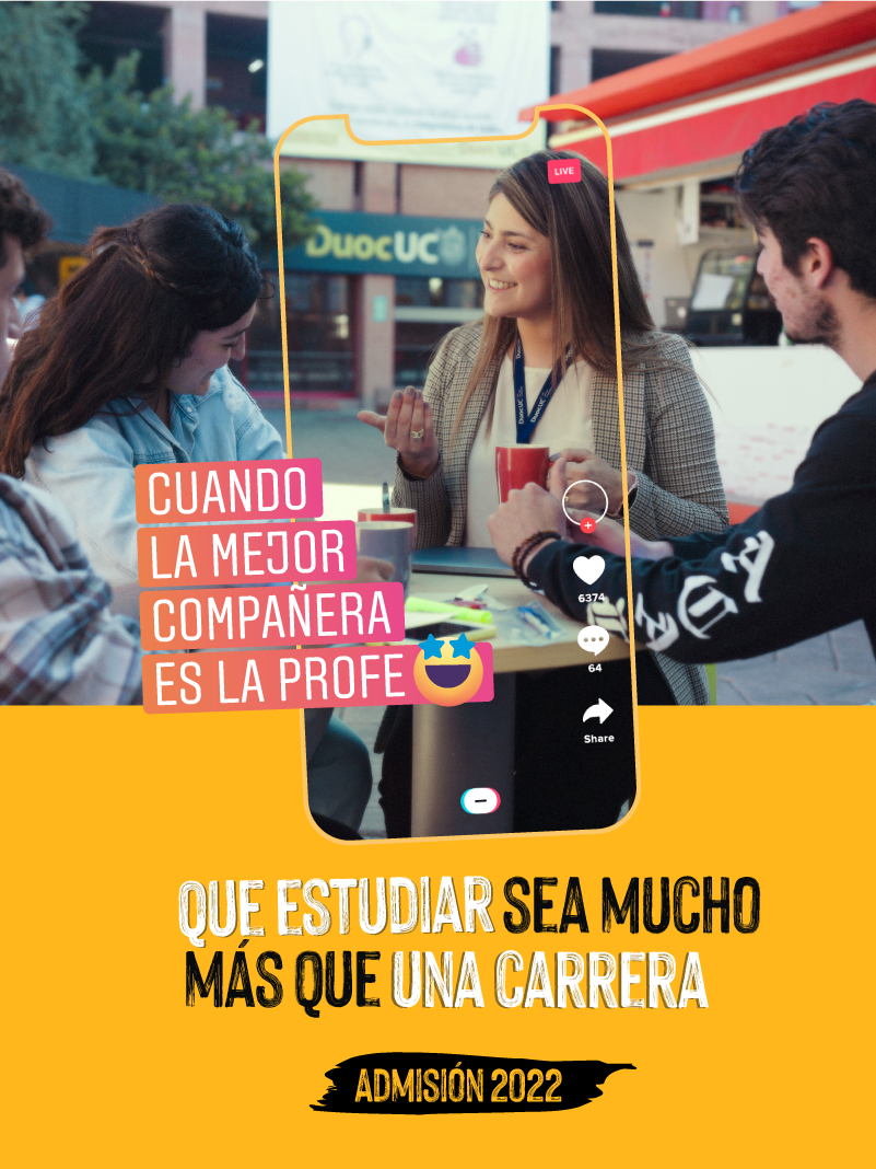 Campaña Admisión 2022 Duoc UC