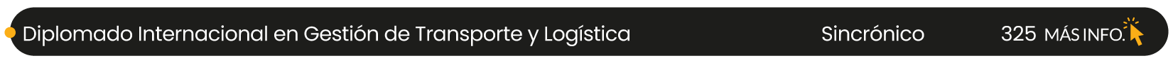DIPLOMADO INTERNACIONAL EN GESTIÓN DE TRANSPORTE Y LOGÍSTICA