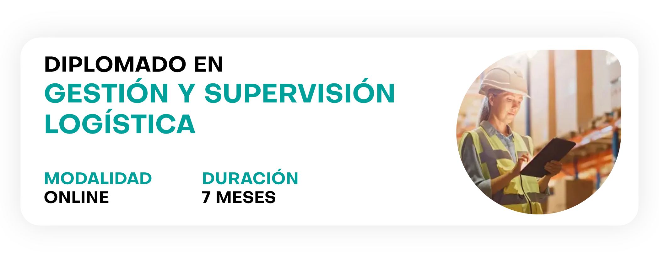 Diplomado en Gestión y Supervisión Logística