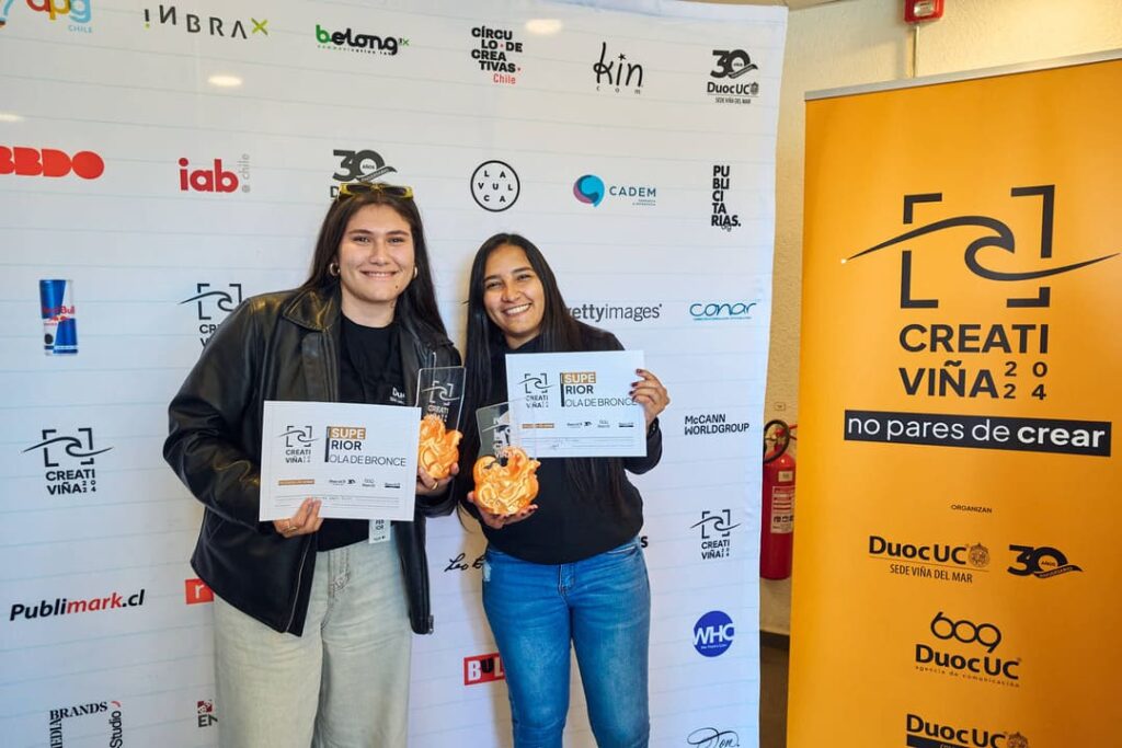 Ganadores Creativiña Duoc UC