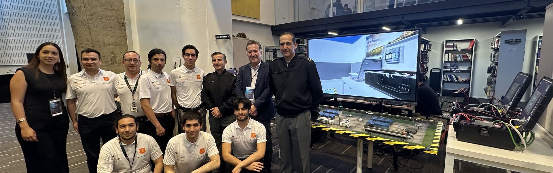 Equipo de simulación de ciberataque en infraestructura crítica Duoc UC