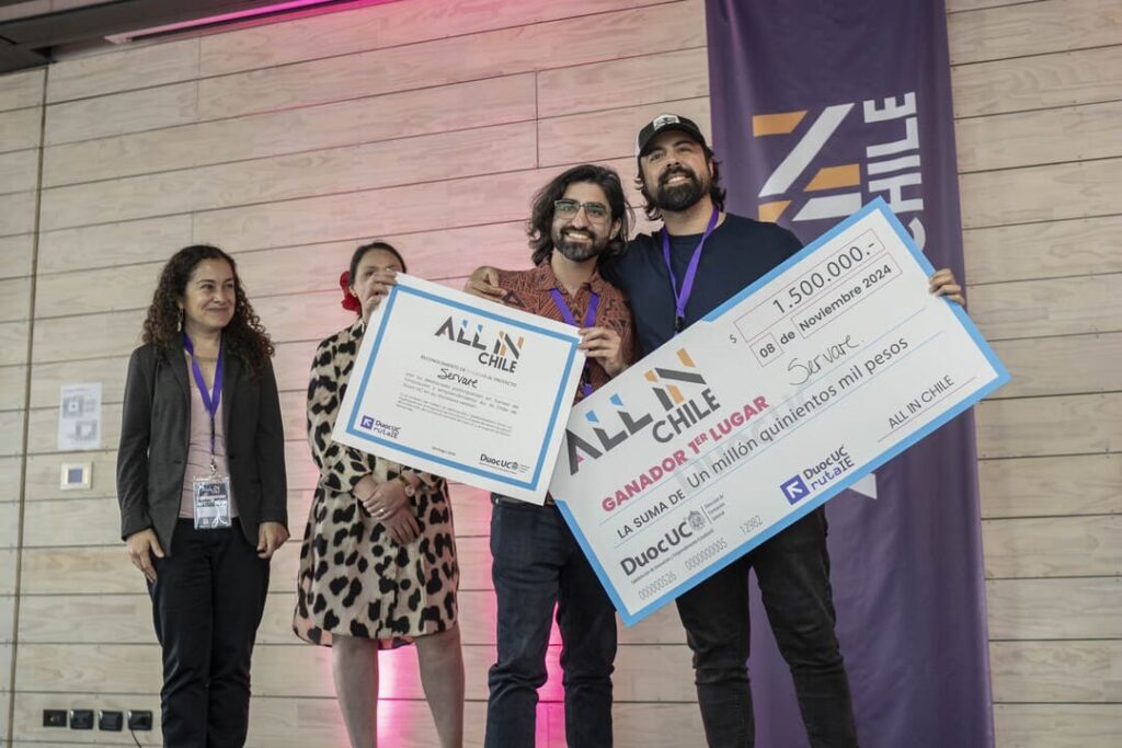 Primer lugar titulados Torneo All In Chile 2024