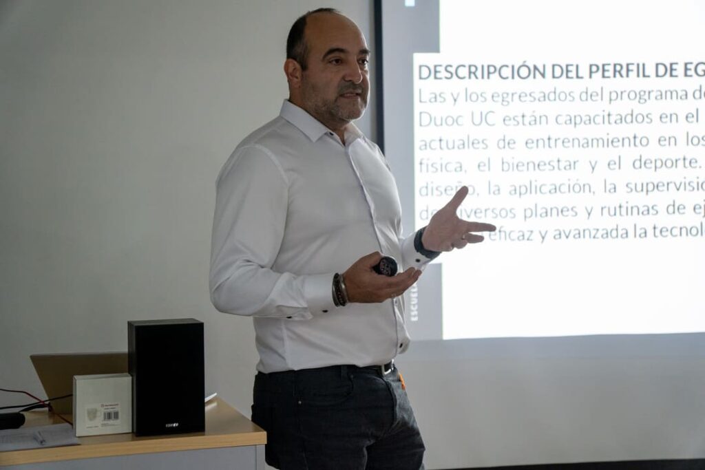 Exposición en encuentro de salud