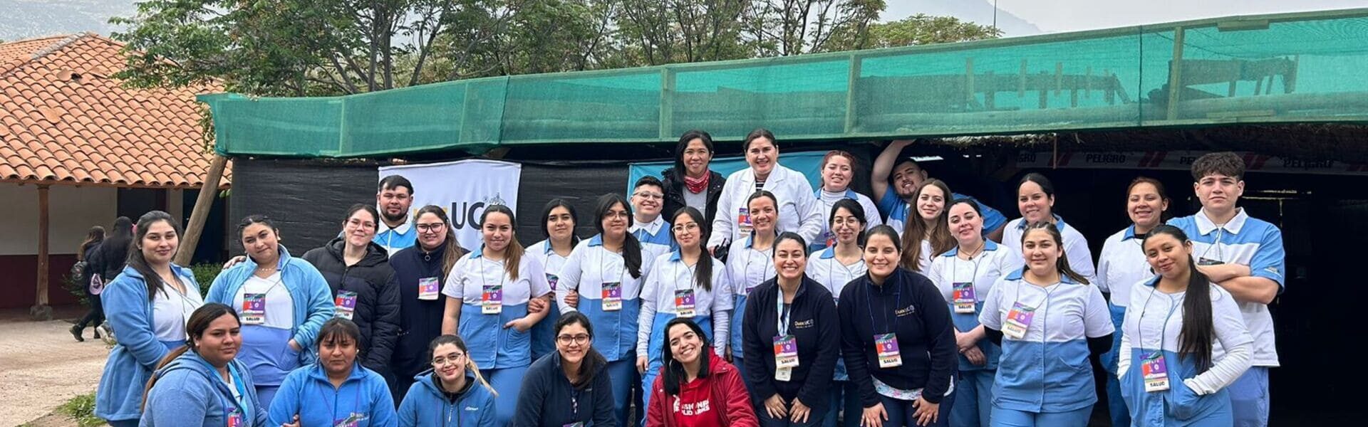 Equipo de Salud en Peregrinación Juvenil al Santuario de Santa Teresa de Los Andes