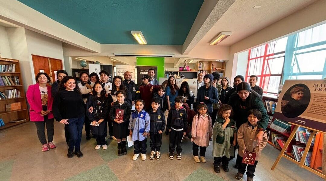Estudiantes que participaron en la muestra