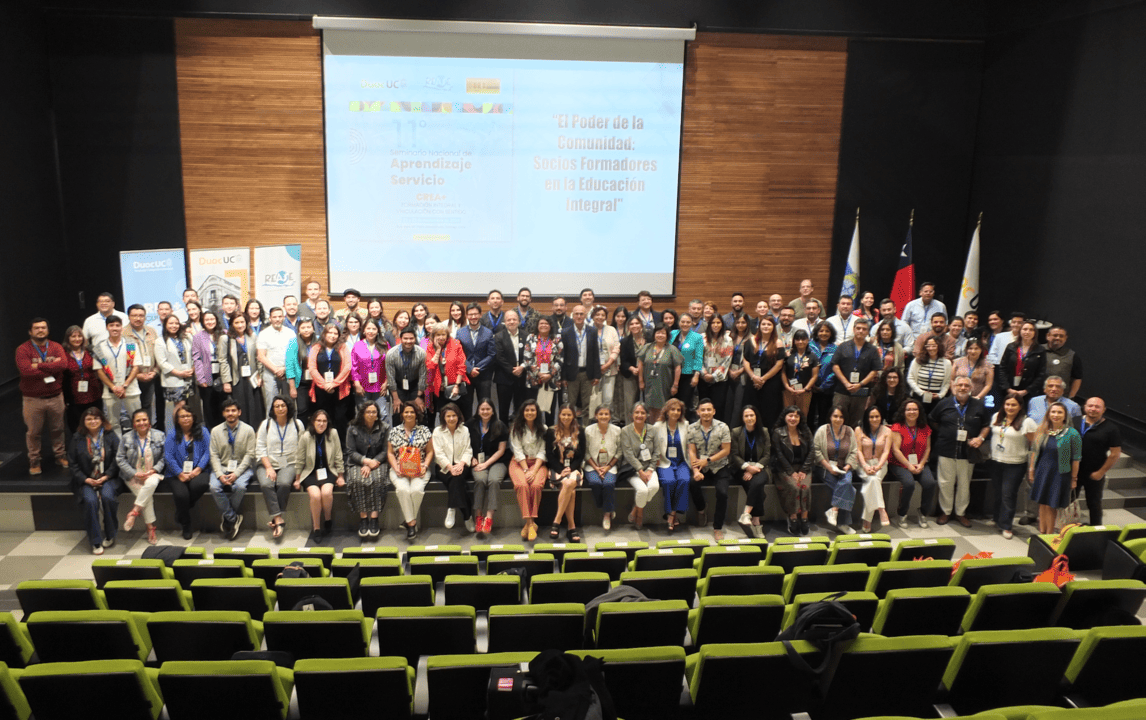 Asistentes al Seminario Nacional de Aprendizaje y Servicio