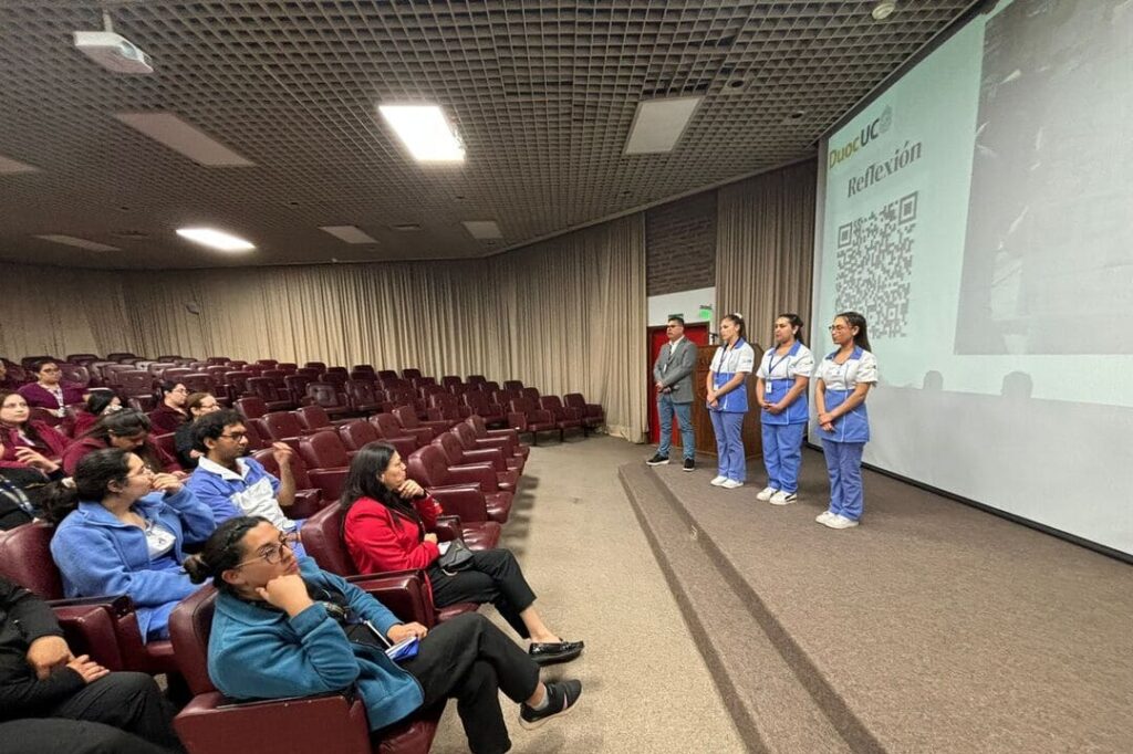 Auditorio en la presentación del proyecto