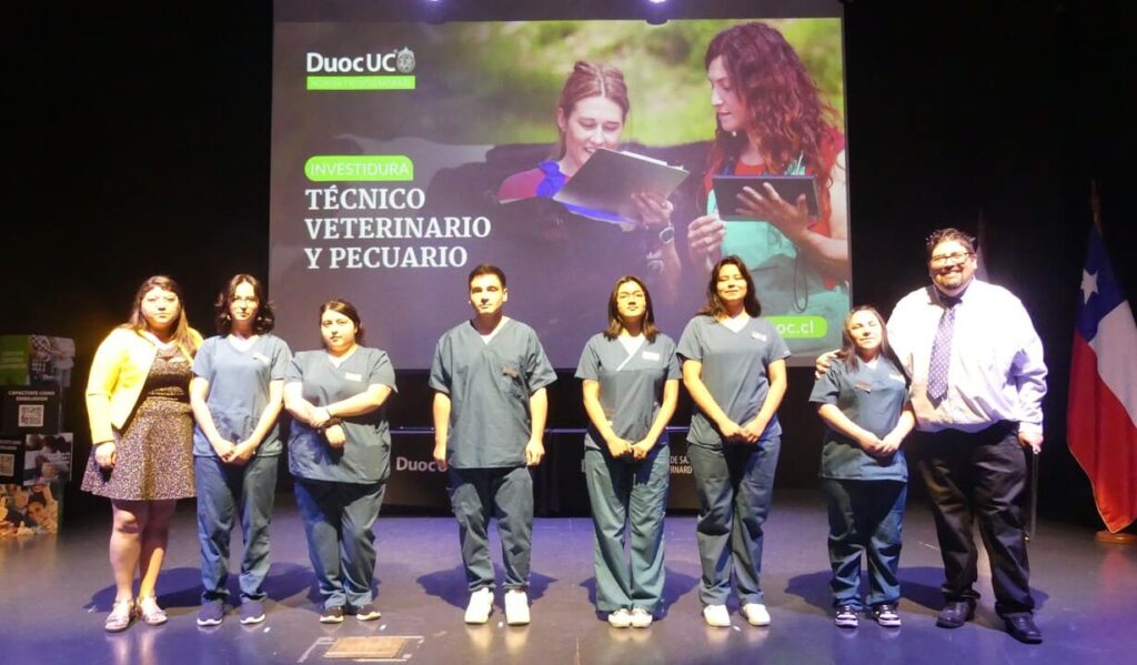 Recepción de investidura estudiantes