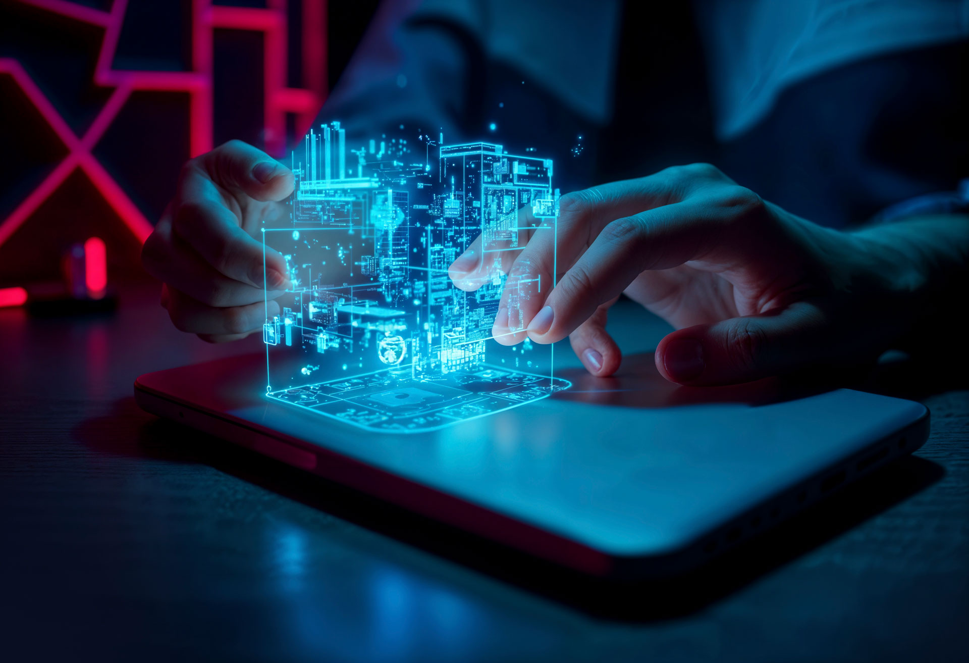 el-concepto-de-dispositivo-alimentado-por-ai